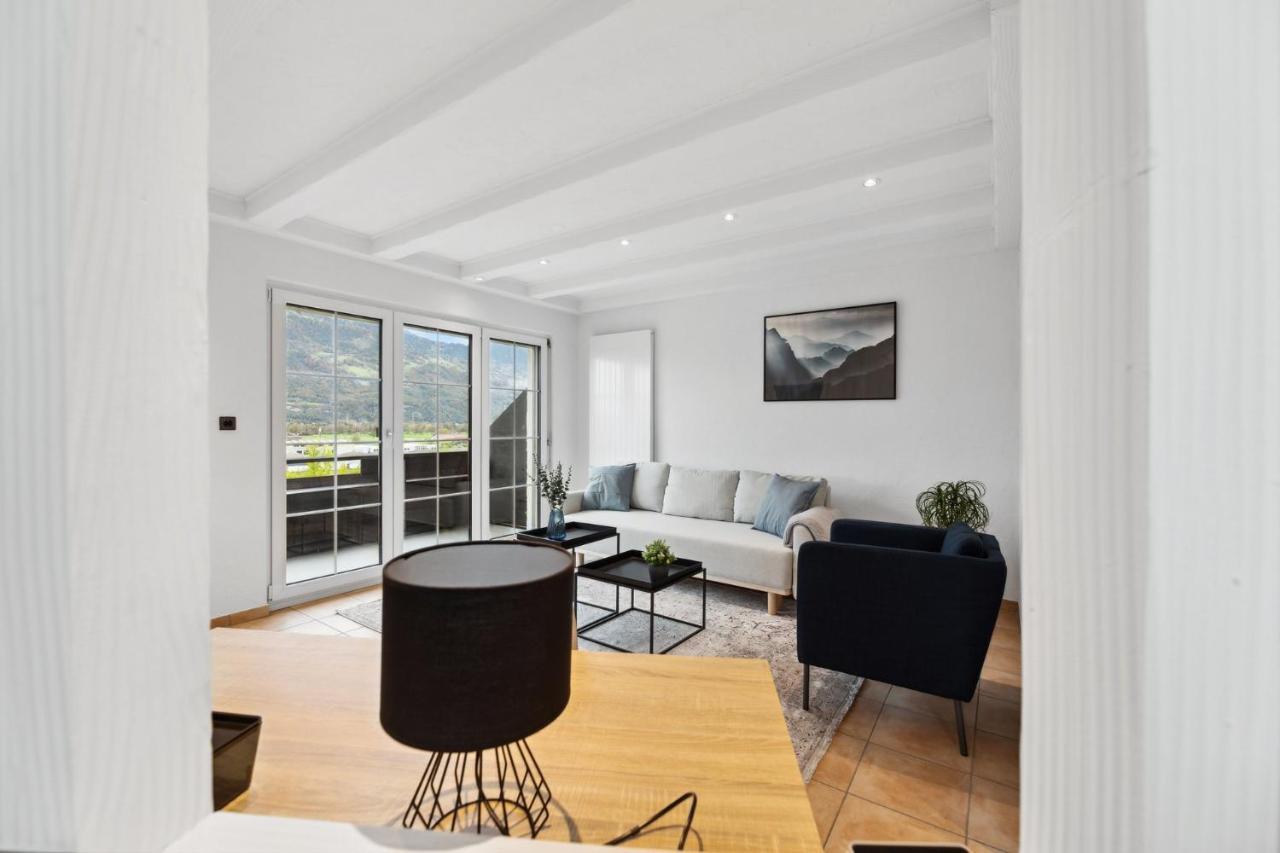 Sonniges Apartment Mit Traumhaftem Bergblick Buchs  Ngoại thất bức ảnh